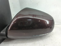 2011-2013 Kia Forte Driver Left Side View Power Door Mirror Burgundy - Oemusedautoparts1.com