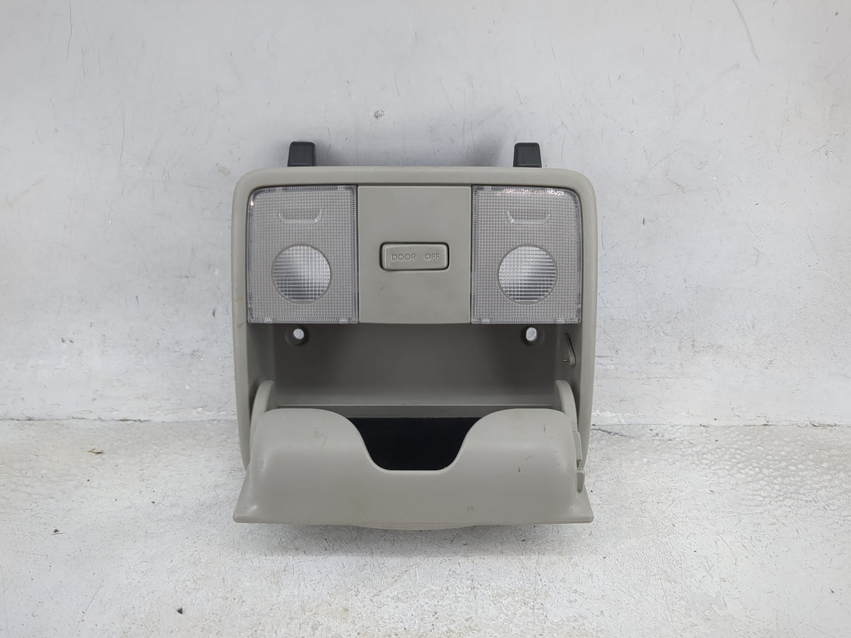 2011 Kia Forte Overhead Roof Console Tan - Oemusedautoparts1.com