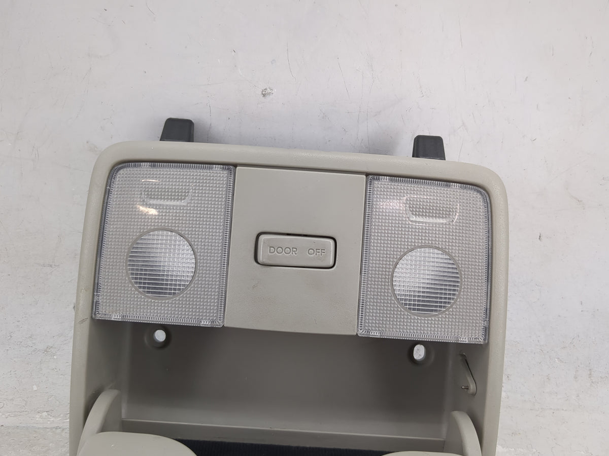 2011 Kia Forte Overhead Roof Console Tan - Oemusedautoparts1.com