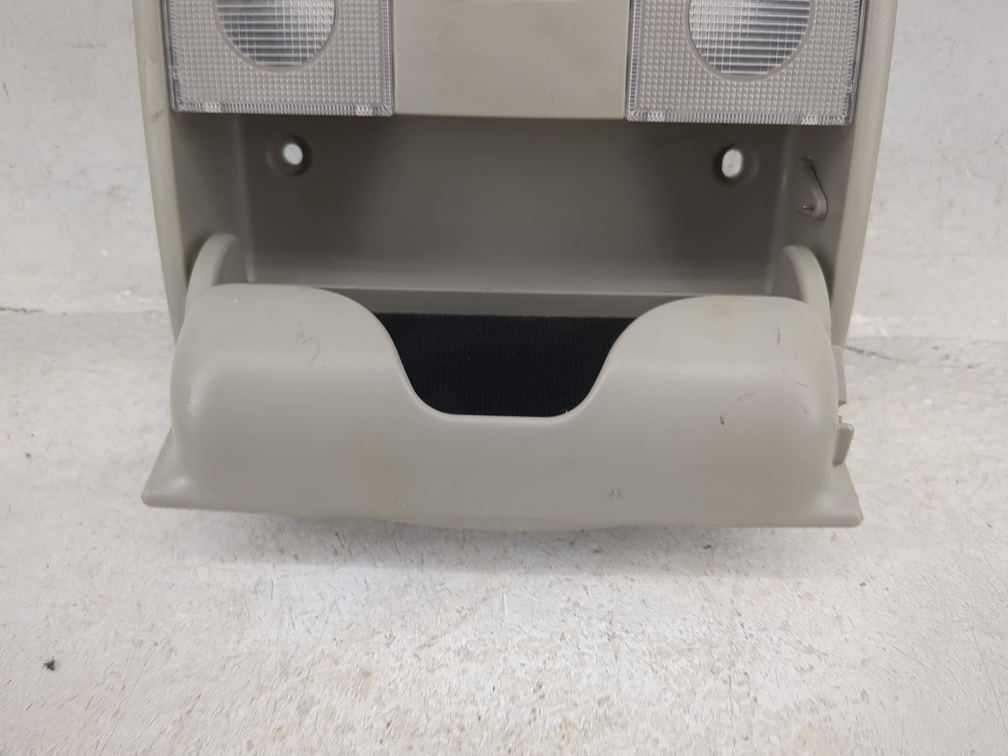 2011 Kia Forte Overhead Roof Console Tan - Oemusedautoparts1.com