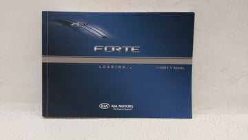 2011 Kia Forte Owners Manual Book Guide OEM Used Auto Parts - Oemusedautoparts1.com