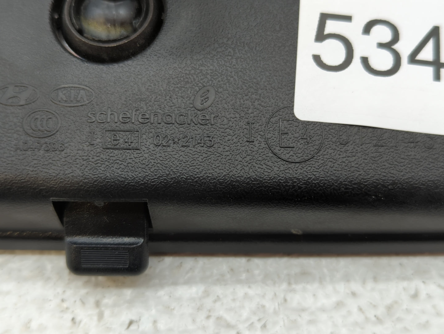 2010-2019 Kia Forte Interior Rear View Mirror Replacement OEM P/N:E4012145 Fits OEM Used Auto Parts - Oemusedautoparts1.com