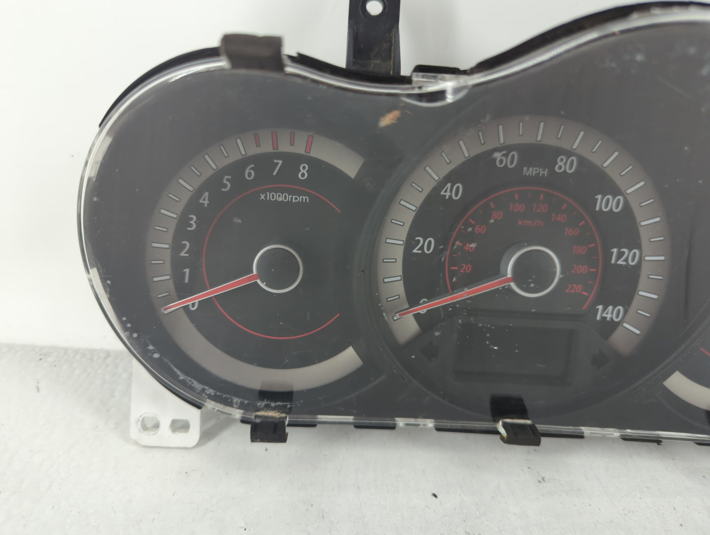 2011-2013 Kia Forte Instrument Cluster Speedometer Gauges P/N:94041-1M710 20110324 Fits Fits 2011 2012 2013 OEM Used Auto Pa