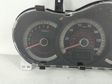 2011-2013 Kia Forte Instrument Cluster Speedometer Gauges P/N:94041-1M710 20110324 Fits Fits 2011 2012 2013 OEM Used Auto Parts