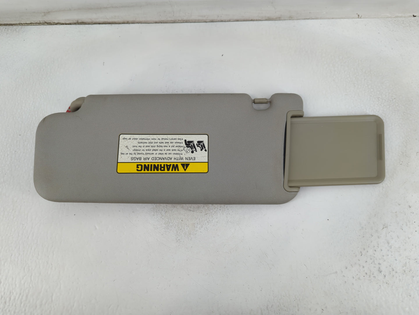 2010-2013 Kia Forte Sun Visor Shade Replacement Passenger Right Mirror Fits Fits 2010 2011 2012 2013 OEM Used Auto Parts - O