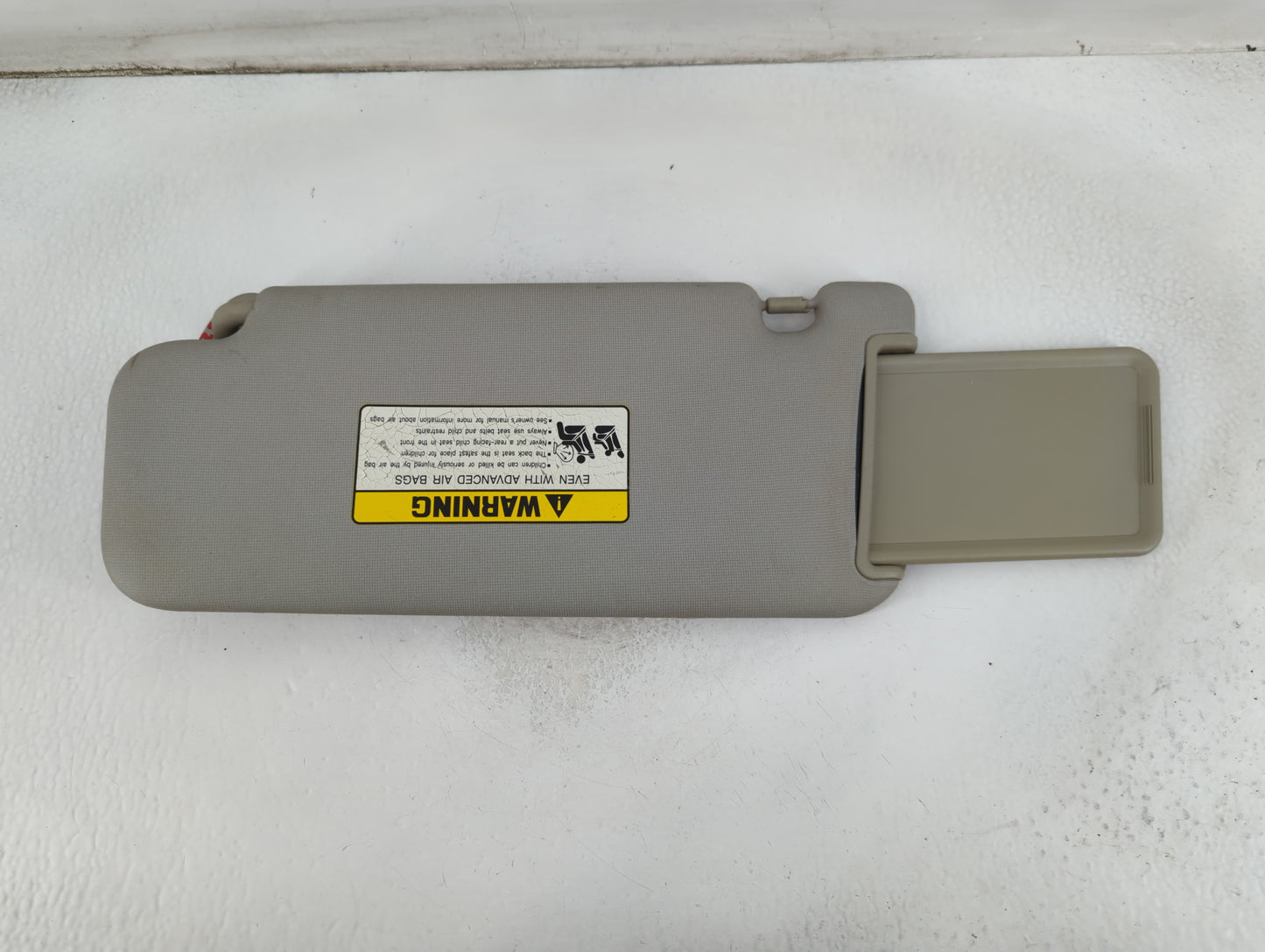 2010-2013 Kia Forte Sun Visor Shade Replacement Passenger Right Mirror Fits Fits 2010 2011 2012 2013 OEM Used Auto Parts - O