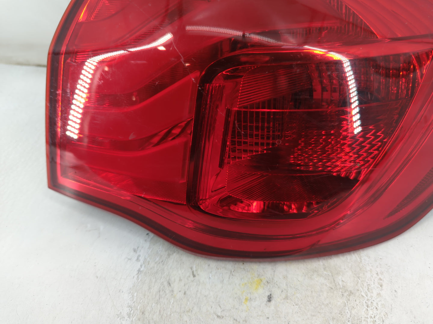 2010-2013 Kia Forte Tail Light Assembly Driver Left OEM P/N:12V 28W/8W(#2357) Fits Fits 2010 2011 2012 2013 OEM Used Auto Pa