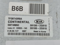 2011-2013 Kia Optima PCM Engine Control Computer ECU ECM PCU OEM P/N:39138-2G910 Fits Fits 2011 2012 2013 OEM Used Auto Part