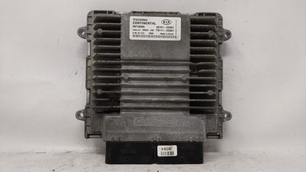 2011-2013 Kia Optima PCM Engine Control Computer ECU ECM PCU OEM P/N:39101-2G893 39101-2G890, 39111-2G890 Fits Fits 2011 201