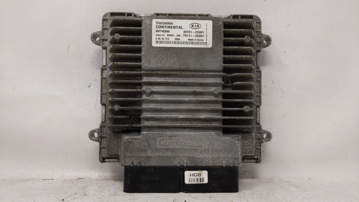 2011-2013 Kia Optima PCM Engine Control Computer ECU ECM PCU OEM P/N:39101-2G893 39101-2G890, 39111-2G890 Fits 2011 2012 201