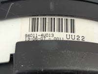 2011-2013 Kia Optima Instrument Cluster Speedometer Gauges P/N:94011-4U013 Fits Fits 2011 2012 2013 OEM Used Auto Parts - Oe