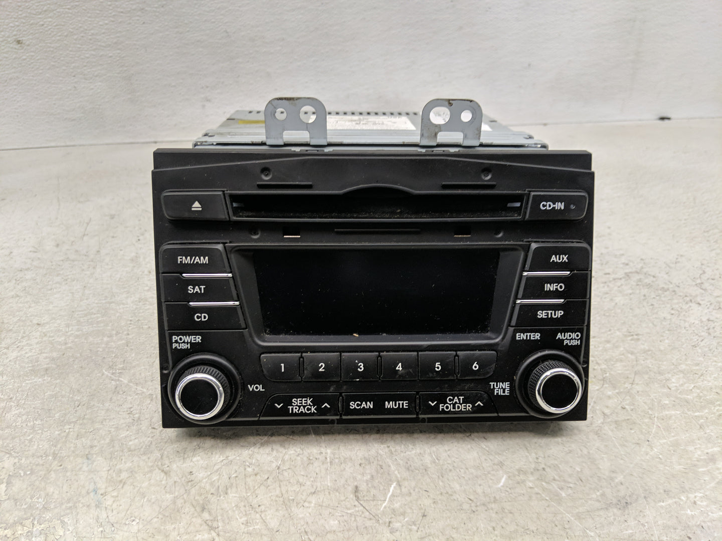 2011-2013 Kia Optima Radio AM FM Cd Player Receiver Replacement Fits Fits 2011 2012 2013 OEM Used Auto Parts - Oemusedautopa