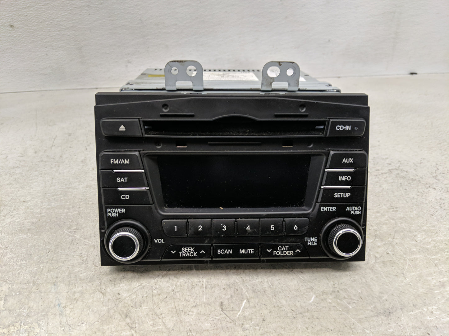 2011-2013 Kia Optima Radio AM FM Cd Player Receiver Replacement Fits Fits 2011 2012 2013 OEM Used Auto Parts - Oemusedautopa