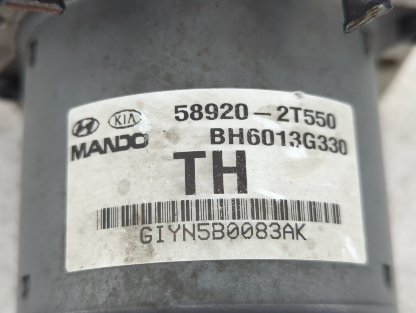 2011 Kia Optima ABS Pump Control Module Replacement P/N:58920-2T550 Fits OEM Used Auto Parts - Oemusedautoparts1.com