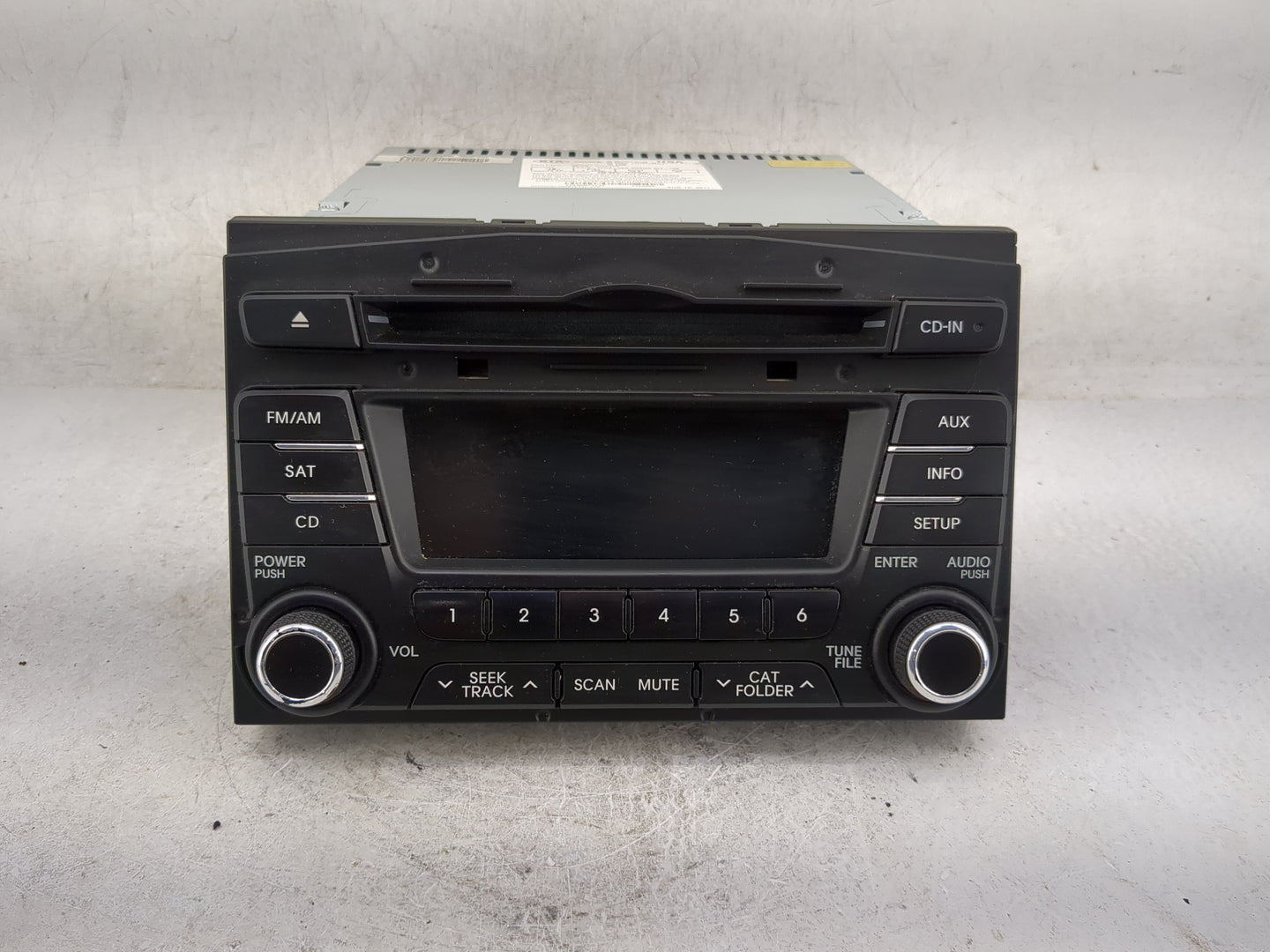 2011-2013 Kia Optima Radio AM FM Cd Player Receiver Replacement P/N:961702T651CA PA710-TFUB Fits Fits 2011 2012 2013 OEM Use