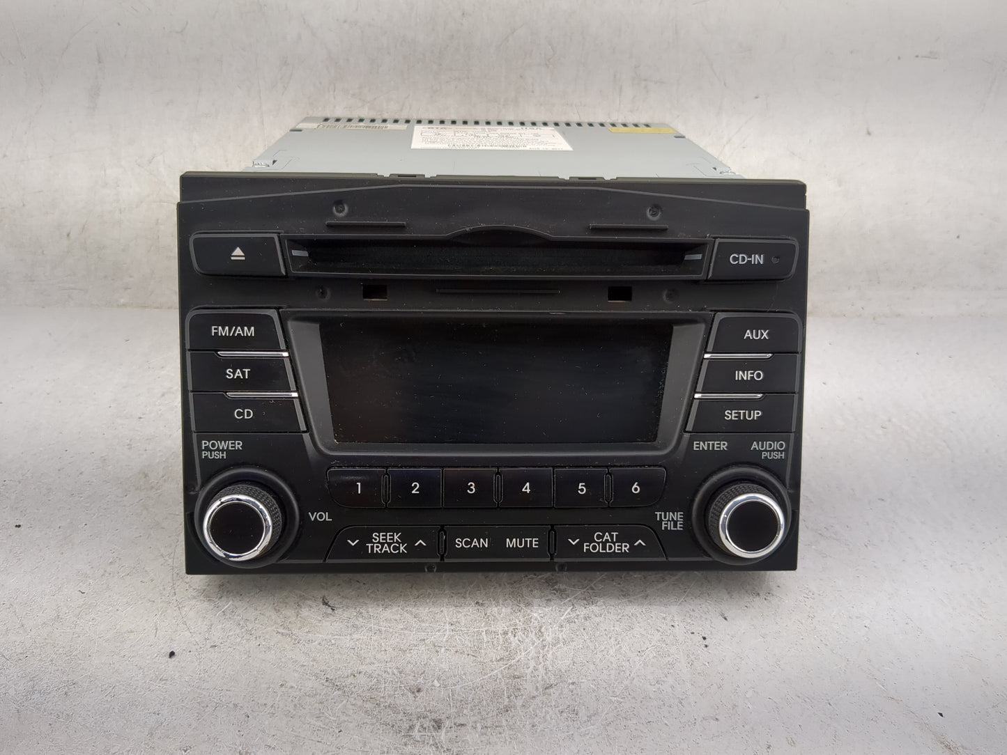 2011-2013 Kia Optima Radio AM FM Cd Player Receiver Replacement P/N:961702T651CA PA710-TFUB Fits Fits 2011 2012 2013 OEM Use
