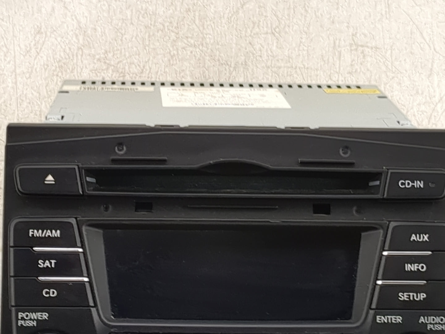 2011-2013 Kia Optima Radio AM FM Cd Player Receiver Replacement P/N:961702T651CA PA710-TFUB Fits Fits 2011 2012 2013 OEM Use