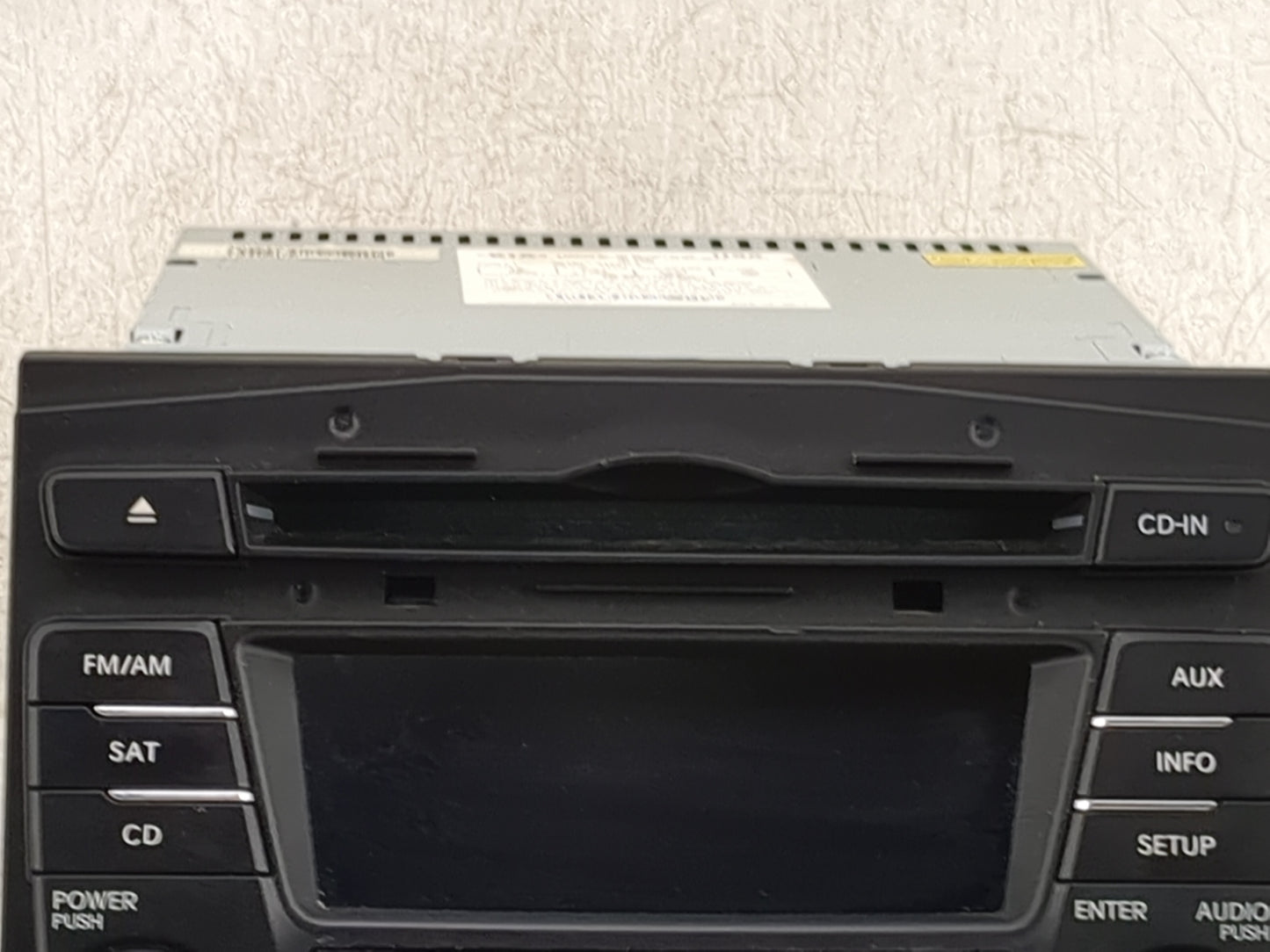 2011-2013 Kia Optima Radio AM FM Cd Player Receiver Replacement P/N:961702T651CA PA710-TFUB Fits Fits 2011 2012 2013 OEM Use