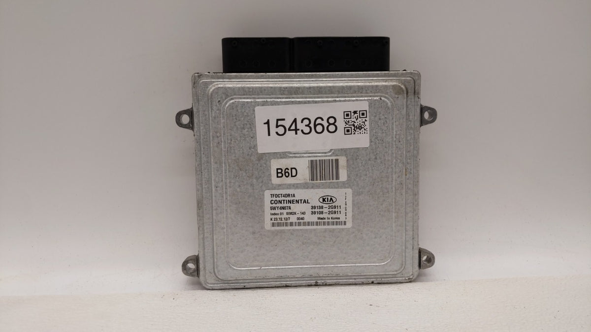 2011-2013 Kia Optima PCM Engine Control Computer ECU ECM PCU OEM P/N:39138-2G910 39108-2G910, 39138-2G911 Fits 2011 2012 201