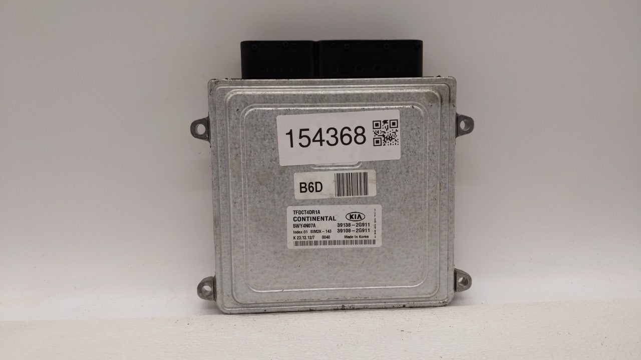 2011-2013 Kia Optima PCM Engine Control Computer ECU ECM PCU OEM P/N:39138-2G910 39108-2G910, 39138-2G911 Fits Fits 2011 201