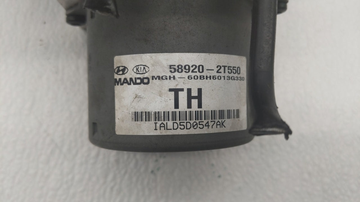 2011-2013 Kia Optima Anti-Lock Brake ABS Pump Module Actuator OEM P/N:58920-2T550 BE6003G317 Fits Fits 2011 2012 2013 OEM Us