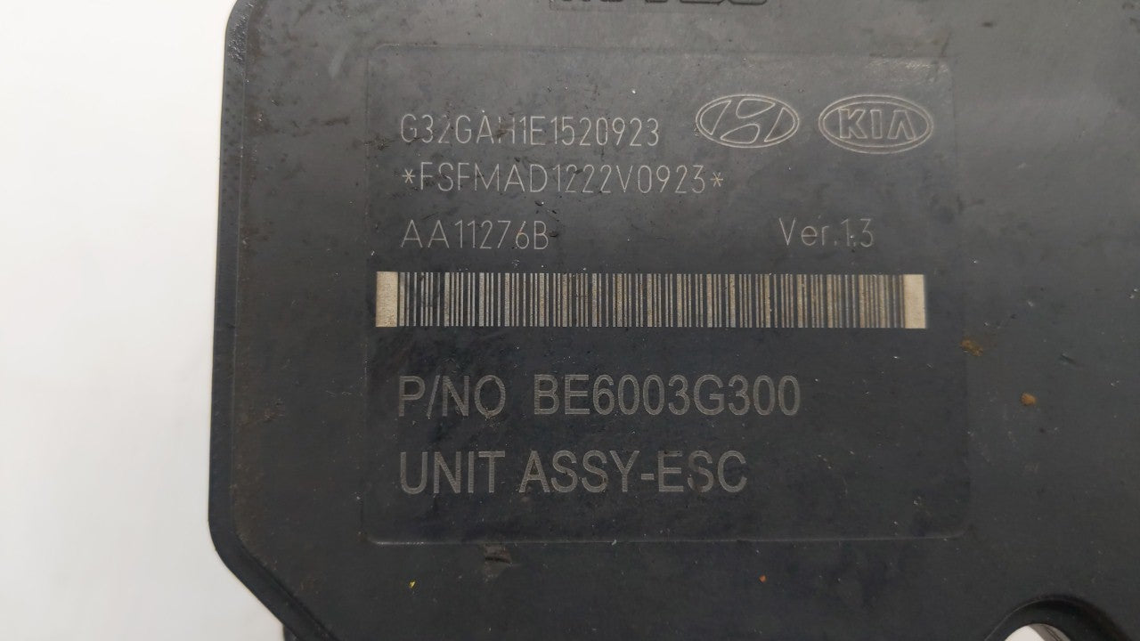 2011-2013 Kia Optima ABS Pump Control Module Replacement P/N:58920-2T550 BE6003G317 Fits Fits 2011 2012 2013 OEM Used Auto P