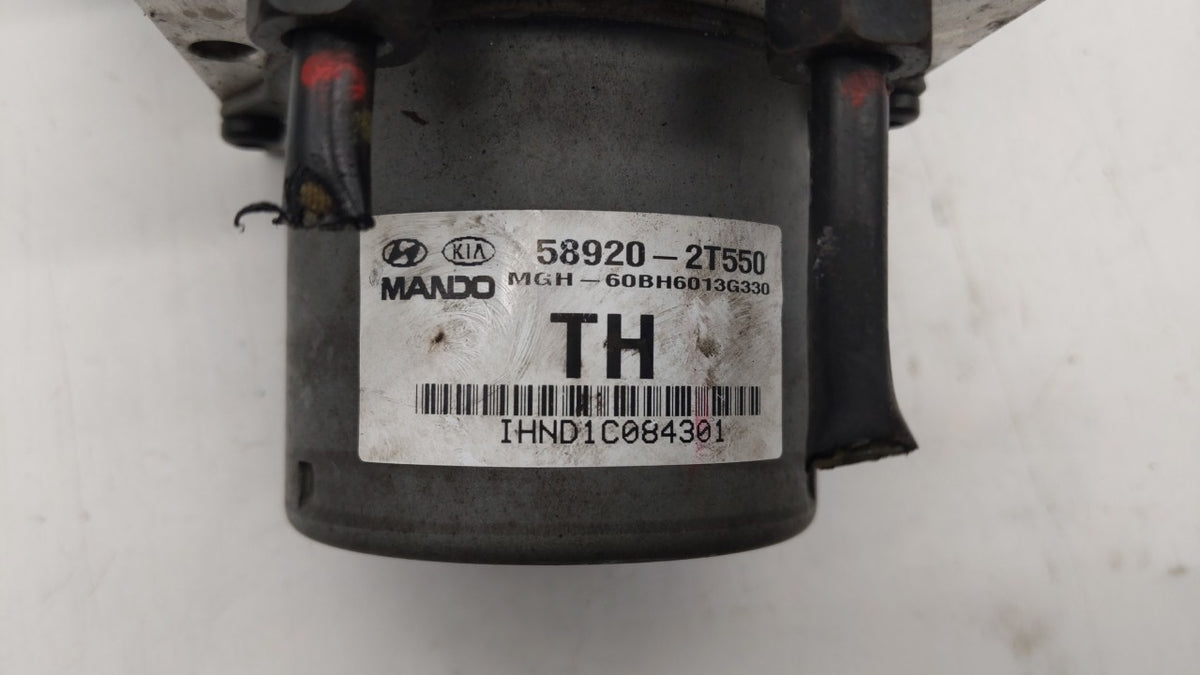 2011-2013 Kia Optima Anti-Lock Brake ABS Pump Module Actuator OEM P/N:58920-2T550 BE6003G317 Fits Fits 2011 2012 2013 OEM Us