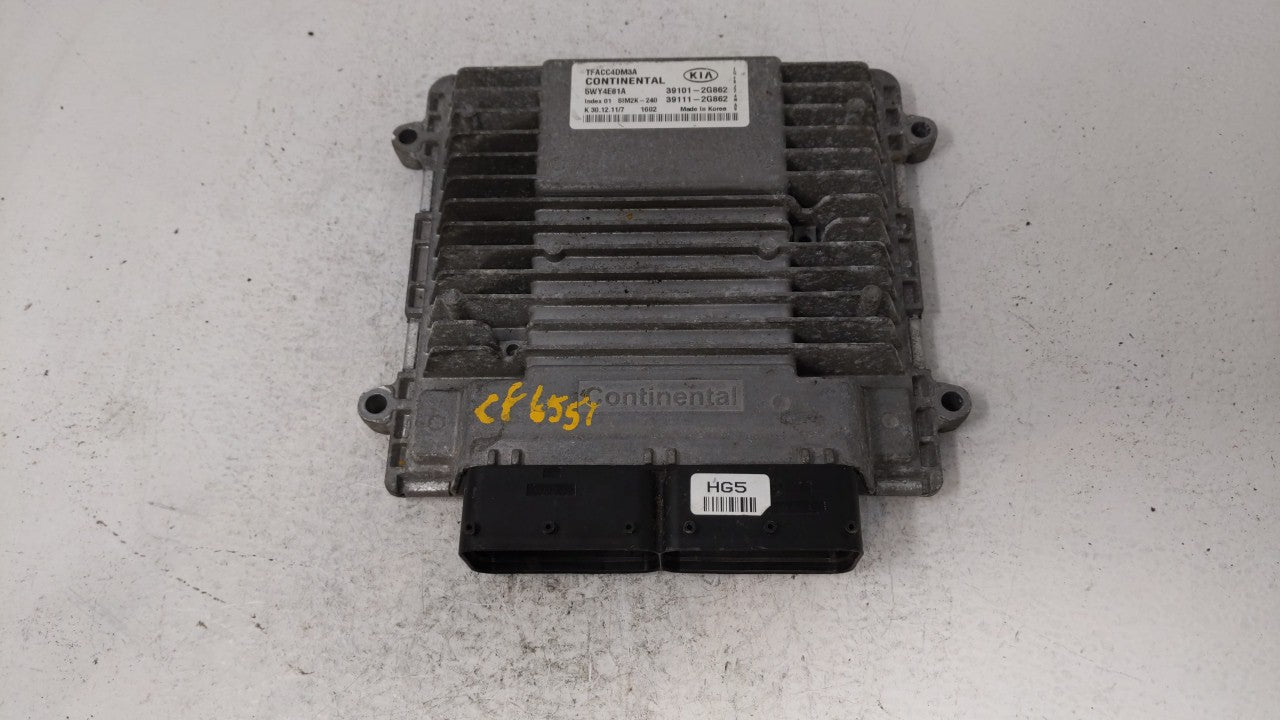 2011-2013 Kia Optima PCM Engine Control Computer ECU ECM PCU OEM P/N:39101-2G861 39111-2G861, 39101-2G869 Fits Fits 2011 201