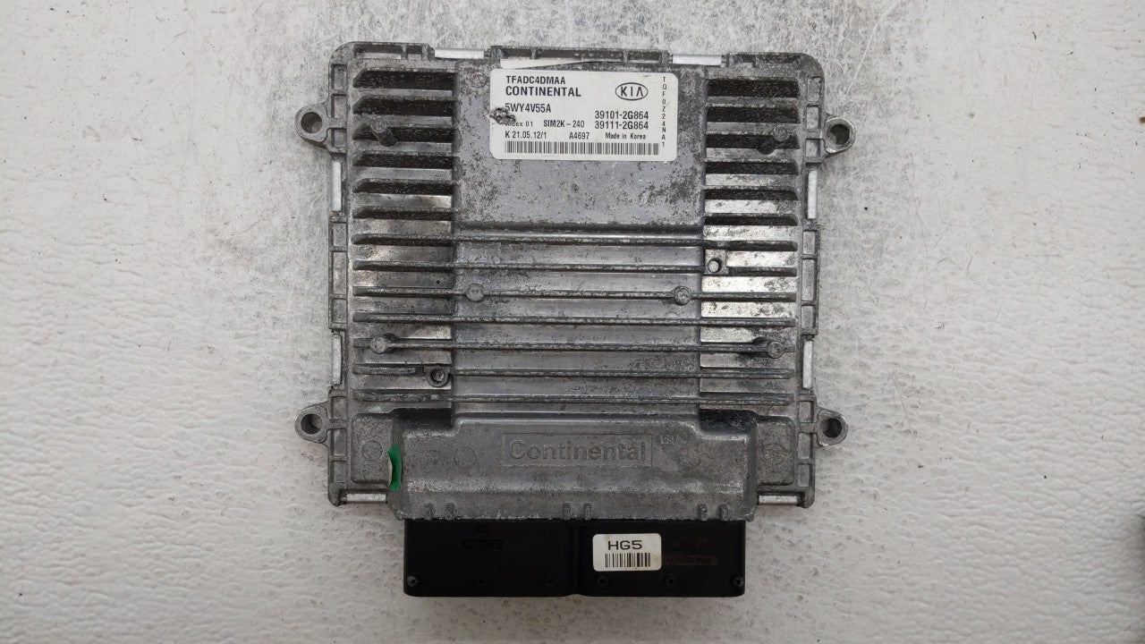 2011-2013 Kia Optima PCM Engine Control Computer ECU ECM PCU OEM P/N:39101-2G861 39111-2G861, 39101-2G869 Fits Fits 2011 201