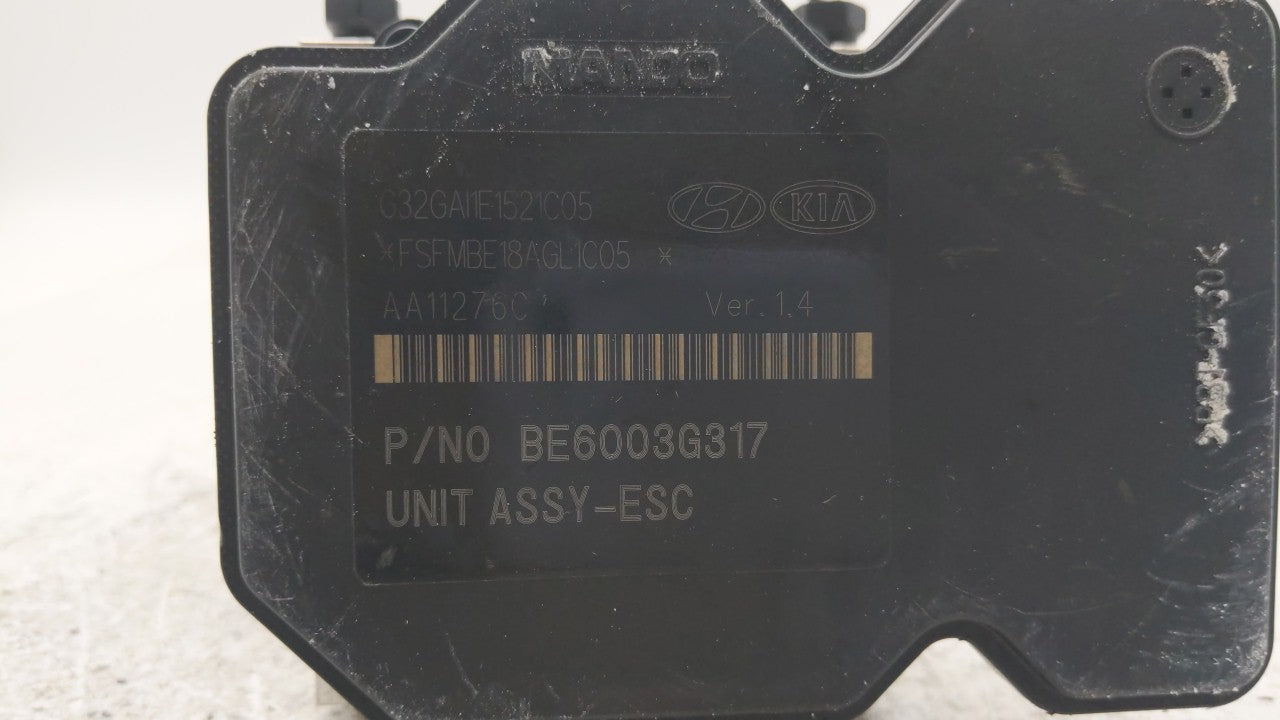 2011-2013 Kia Optima ABS Pump Control Module Replacement P/N:58920-2T550 BE6003G317 Fits Fits 2011 2012 2013 OEM Used Auto P