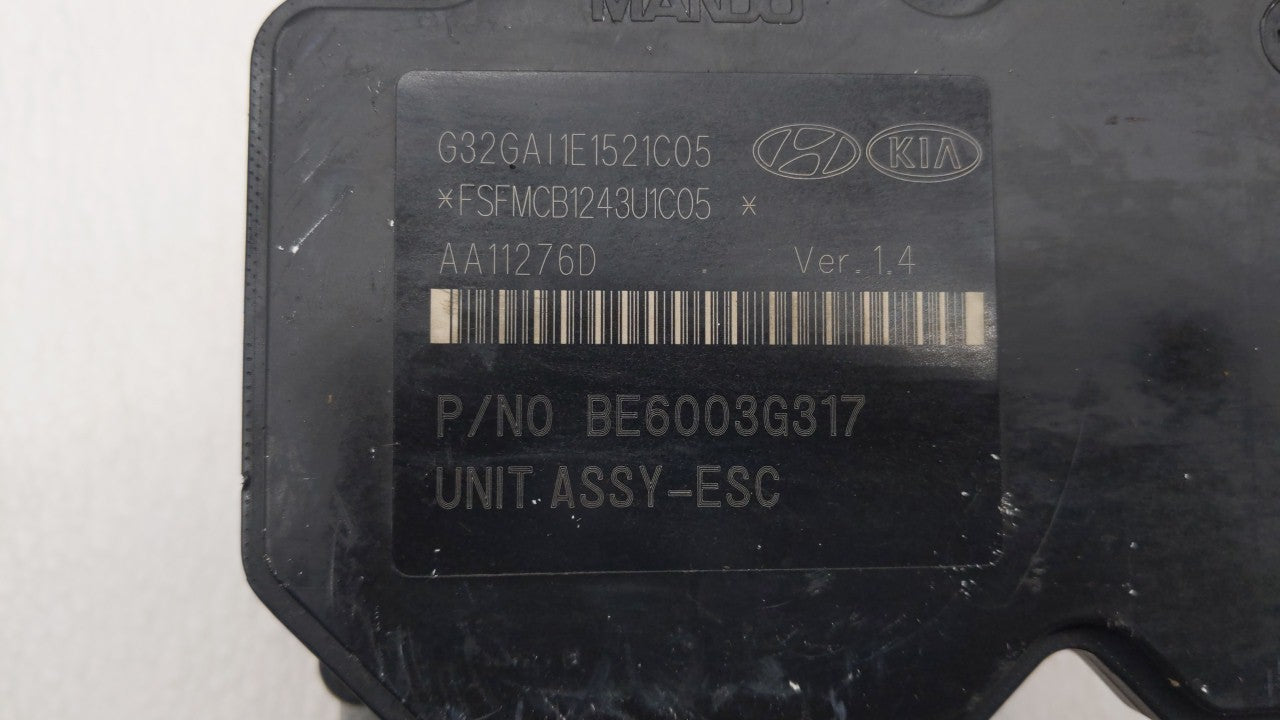 2011-2013 Kia Optima ABS Pump Control Module Replacement P/N:58920-2T550 BE6003G317, 58920-4C550 Fits Fits 2011 2012 2013 OE