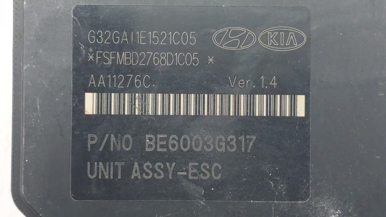 2011-2013 Kia Optima ABS Pump Control Module Replacement P/N:58920-2T550 BE6003G317, 58920-4C550 Fits Fits 2011 2012 2013 OE