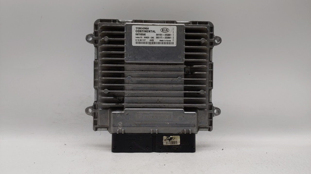 2011-2013 Kia Optima PCM Engine Control Computer ECU ECM PCU OEM P/N:39101-2G862 39111-2G862, 39101-2G861 Fits Fits 2011 201
