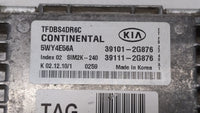 2011-2013 Kia Optima PCM Engine Control Computer ECU ECM PCU OEM P/N:39101-2G876 39111-2G876, 39101-2G866 Fits Fits 2011 201
