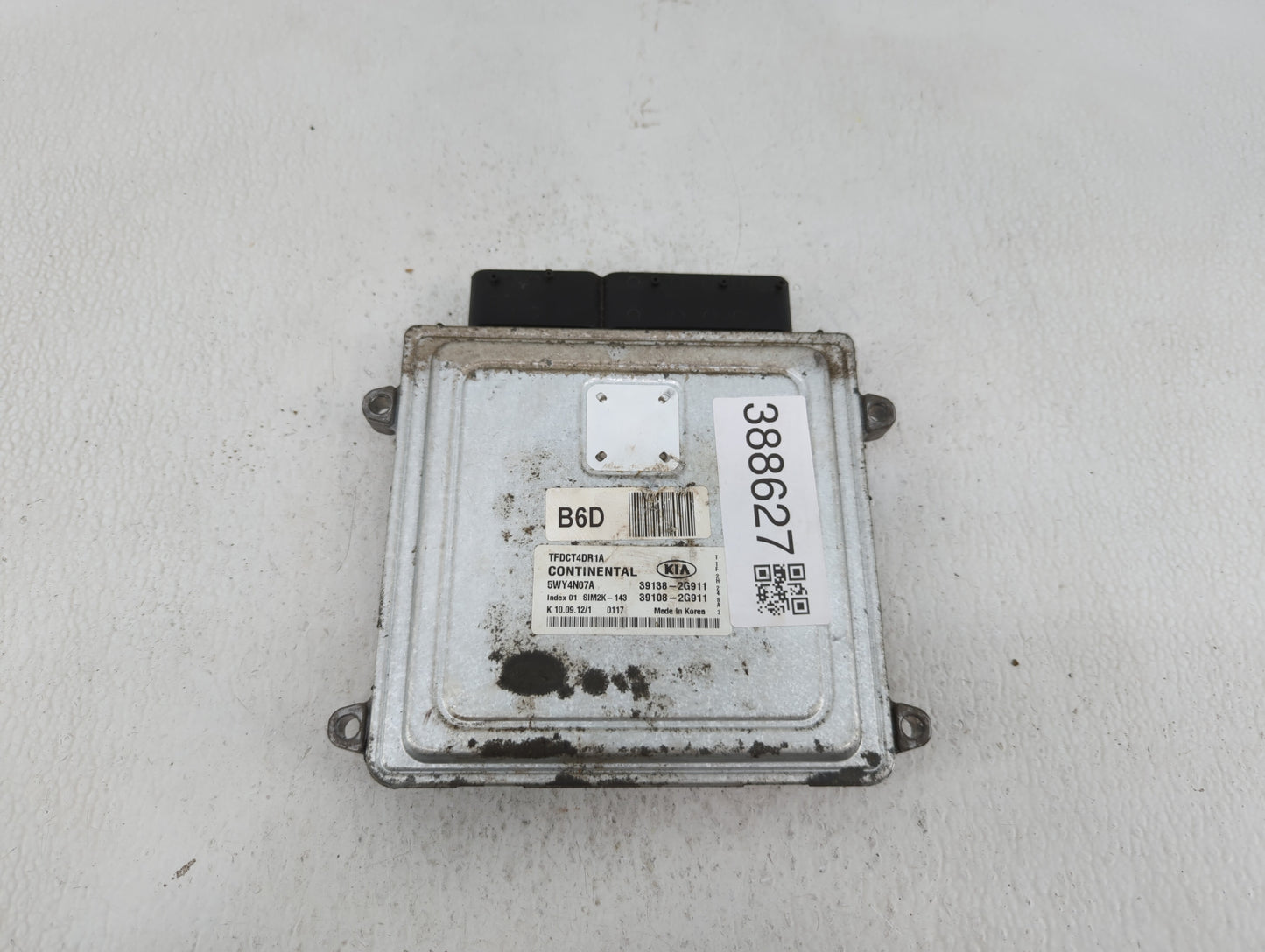 2011-2013 Kia Optima PCM Engine Control Computer ECU ECM PCU OEM P/N:39108-2G912 39138-2G912, 39138-2G910 Fits Fits 2011 201