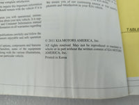 2011 Kia Optima Owners Manual Book Guide OEM Used Auto Parts - Oemusedautoparts1.com
