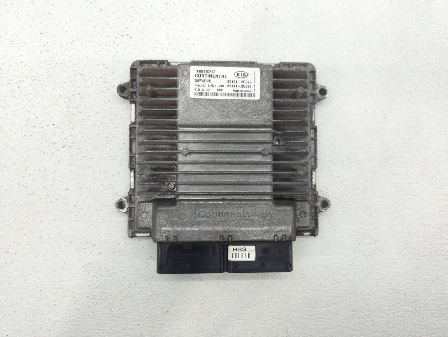 2011-2013 Kia Optima PCM Engine Control Computer ECU ECM PCU OEM P/N:39101-2G876 39111-2G868, 39101-2G686 Fits Fits 2011 201