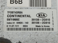 2011-2013 Kia Optima PCM Engine Control Computer ECU ECM PCU OEM P/N:39108-2G910 39138-2G910, 39108-2G911 Fits Fits 2011 201