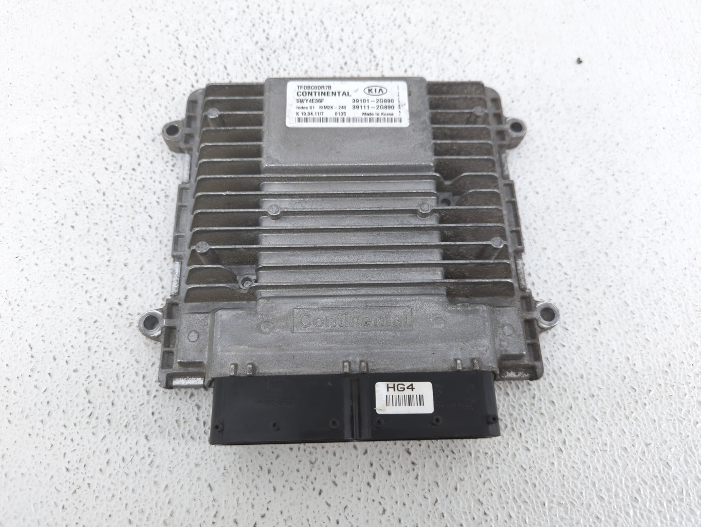2011-2013 Kia Optima PCM Engine Control Computer ECU ECM PCU OEM P/N:39111-2G891 39101-2G891, 39111-2G893 Fits Fits 2011 201