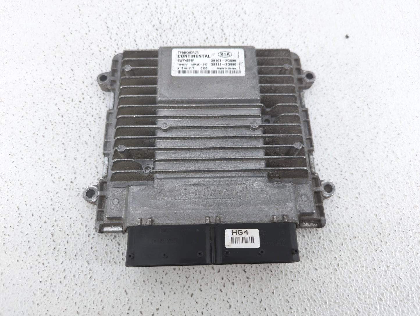 2011-2013 Kia Optima PCM Engine Control Computer ECU ECM PCU OEM P/N:39111-2G891 39101-2G891, 39111-2G893 Fits Fits 2011 201