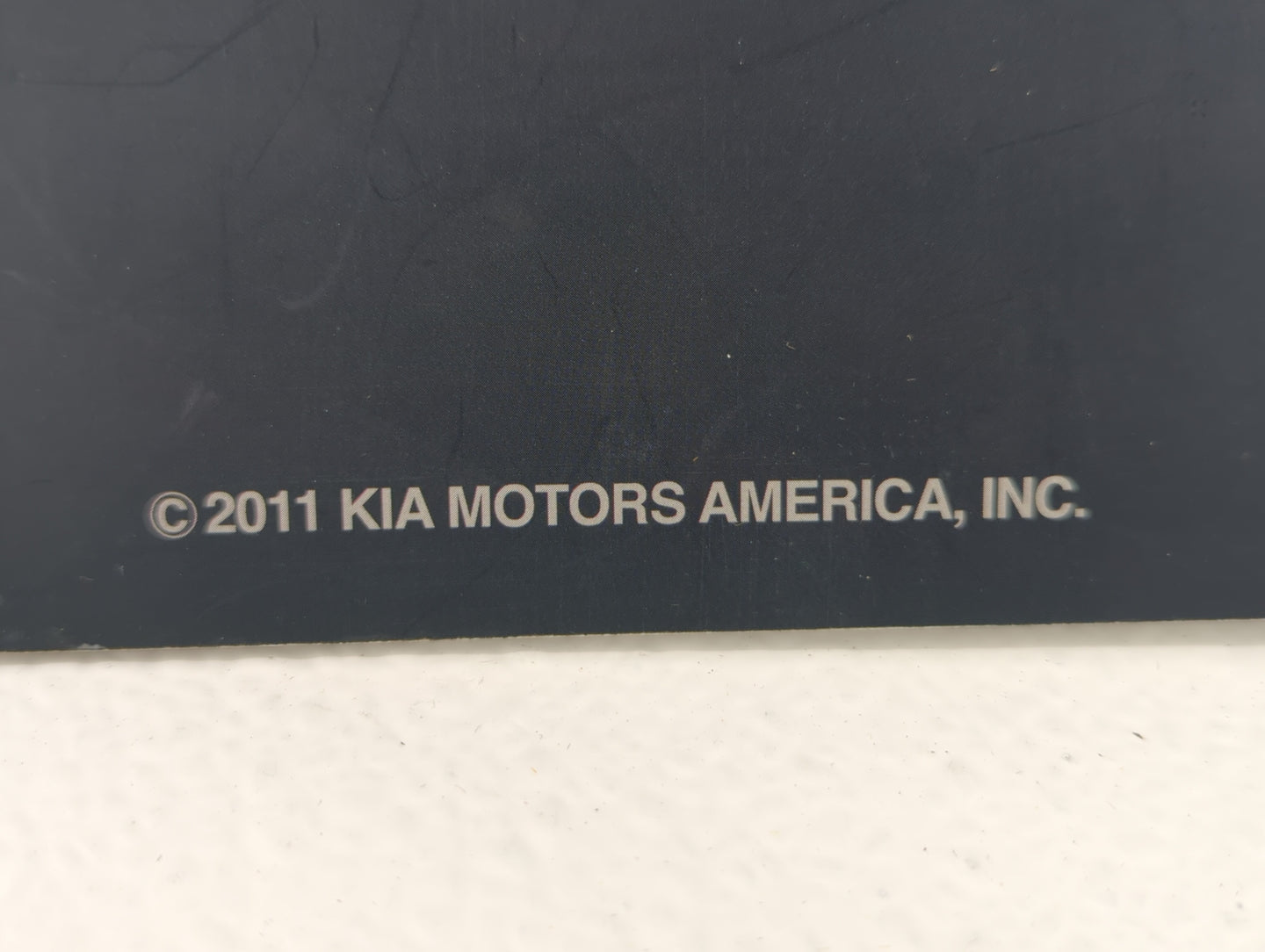 2011 Kia Optima Owners Manual Book Guide OEM Used Auto Parts - Oemusedautoparts1.com