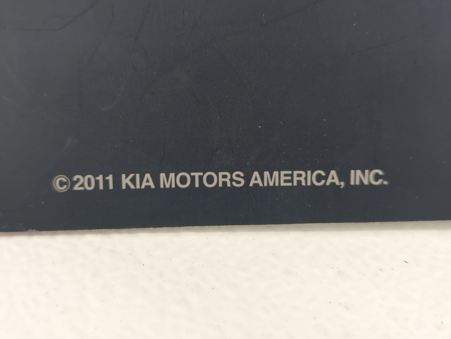2011 Kia Optima Owners Manual Book Guide OEM Used Auto Parts - Oemusedautoparts1.com