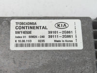 2011-2013 Kia Optima PCM Engine Control Computer ECU ECM PCU OEM P/N:39101-2G861 Fits Fits 2011 2012 2013 OEM Used Auto Part