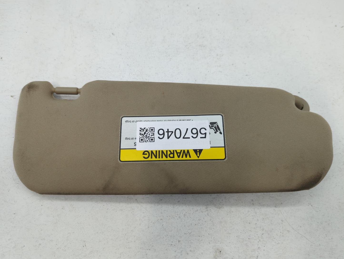2011-2016 Kia Optima Sun Visor Shade Replacement Driver Left Mirror Fits Fits 2011 2012 2013 2014 2015 2016 OEM Used Auto Pa