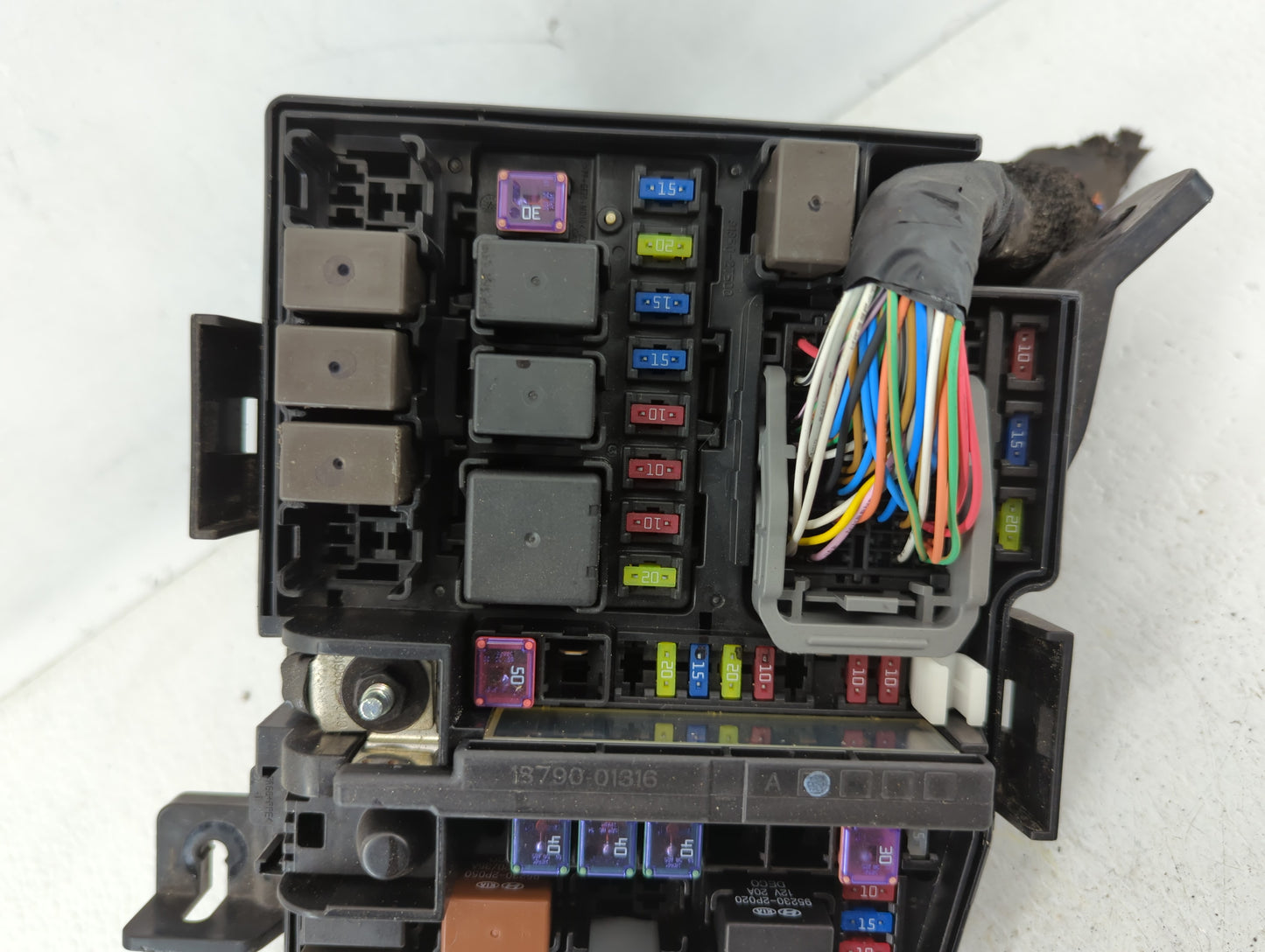 2011-2013 Kia Optima Fusebox Fuse Box Panel Relay Module P/N:91202 2T201 B42619T0024 Fits Fits 2011 2012 2013 OEM Used Auto 