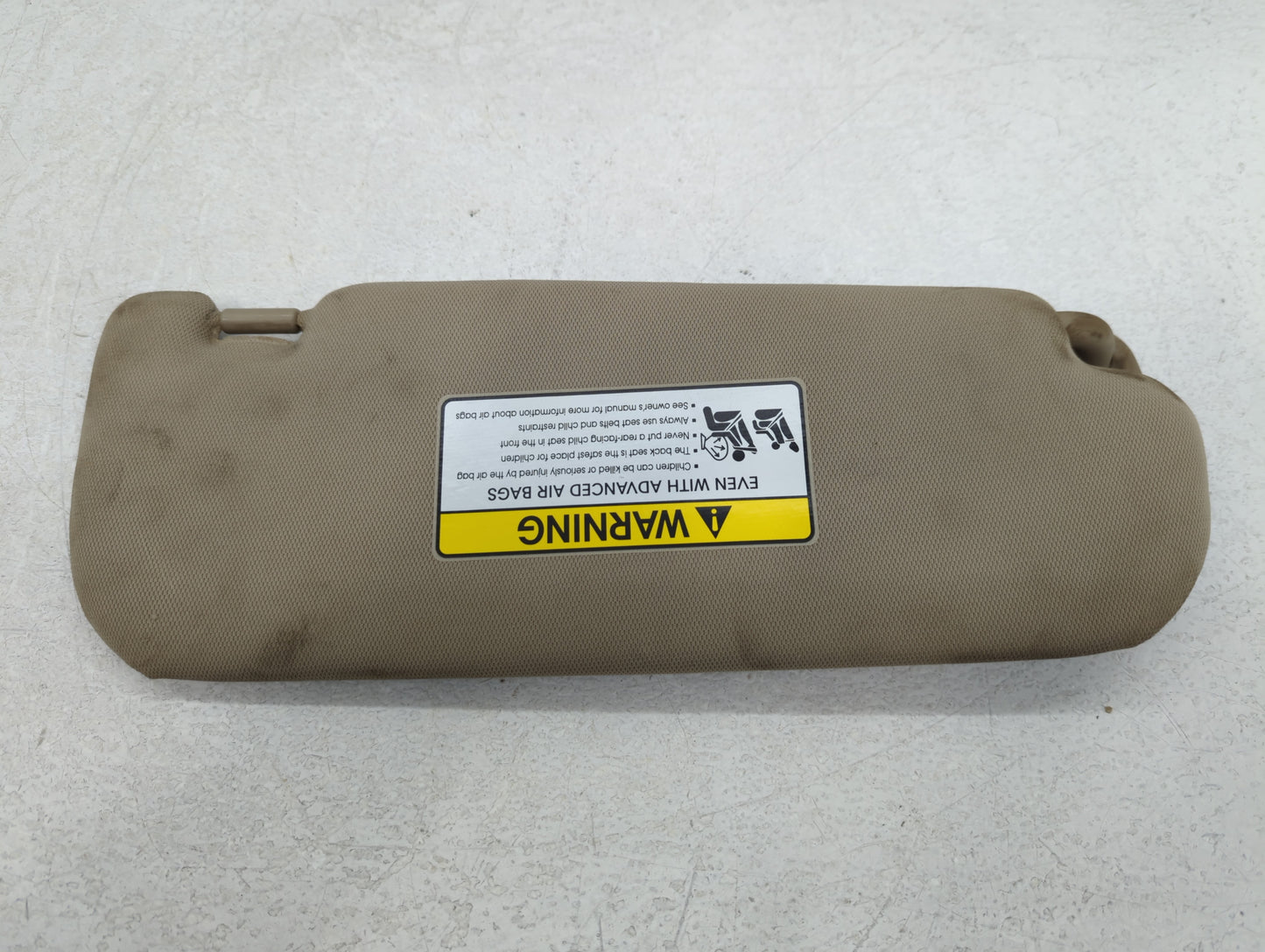 2011-2016 Kia Optima Sun Visor Shade Replacement Driver Left Mirror Fits Fits 2011 2012 2013 2014 2015 2016 OEM Used Auto Pa