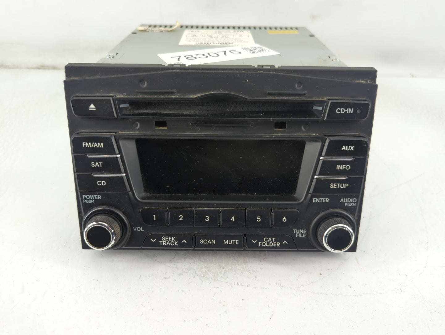 2011-2013 Kia Optima Radio AM FM Cd Player Receiver Replacement P/N:96170-2T751CA Fits Fits 2011 2012 2013 OEM Used Auto Par