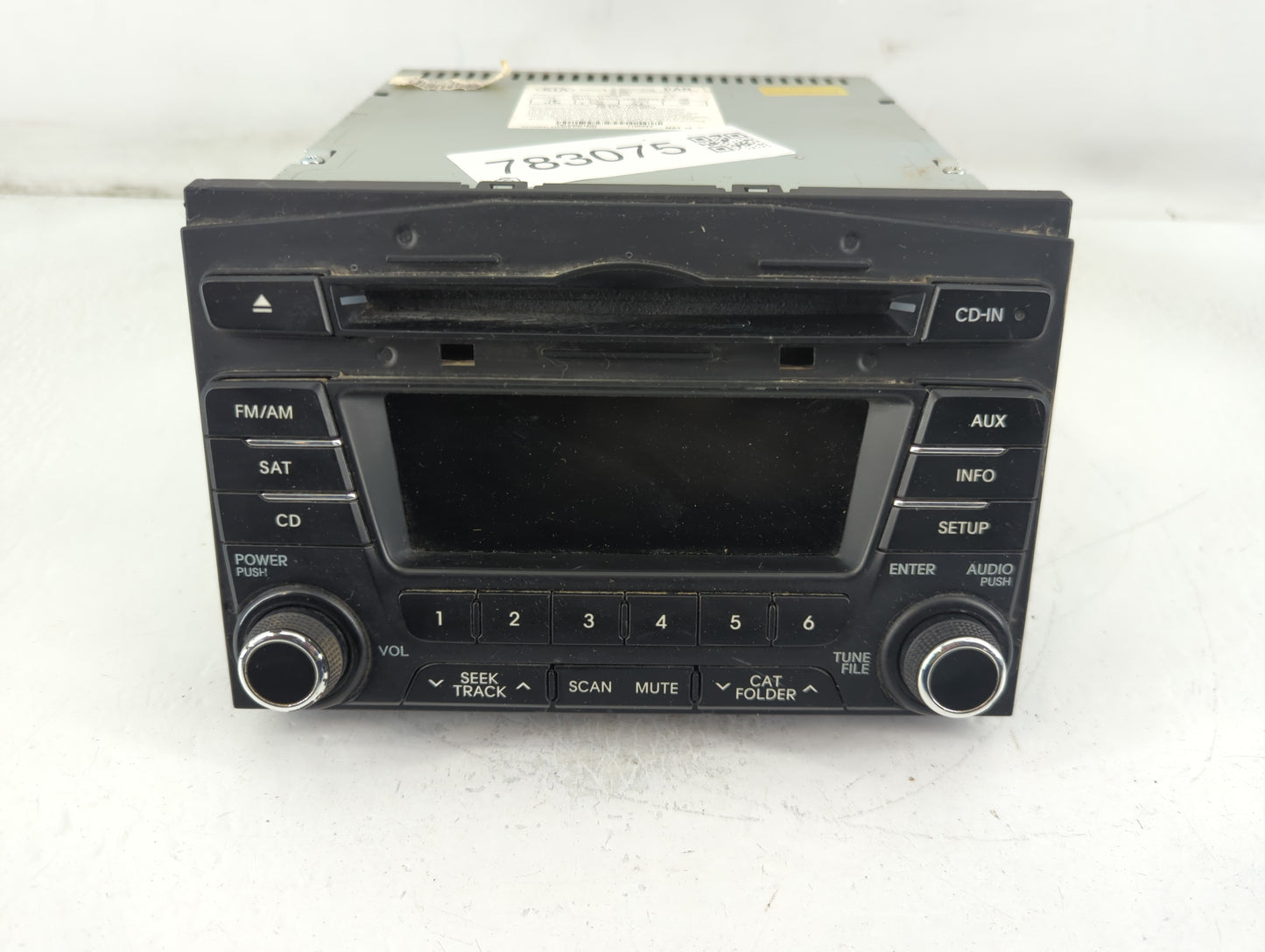 2011-2013 Kia Optima Radio AM FM Cd Player Receiver Replacement P/N:96170-2T751CA Fits Fits 2011 2012 2013 OEM Used Auto Par