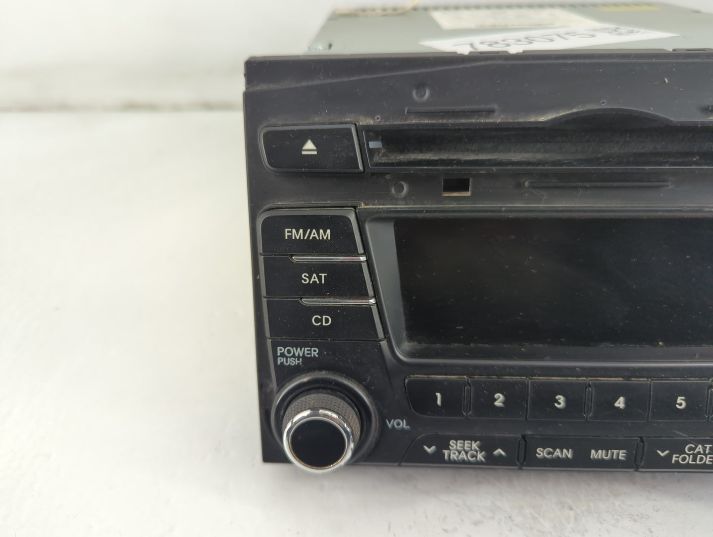 2011-2013 Kia Optima Radio AM FM Cd Player Receiver Replacement P/N:96170-2T751CA Fits Fits 2011 2012 2013 OEM Used Auto Par