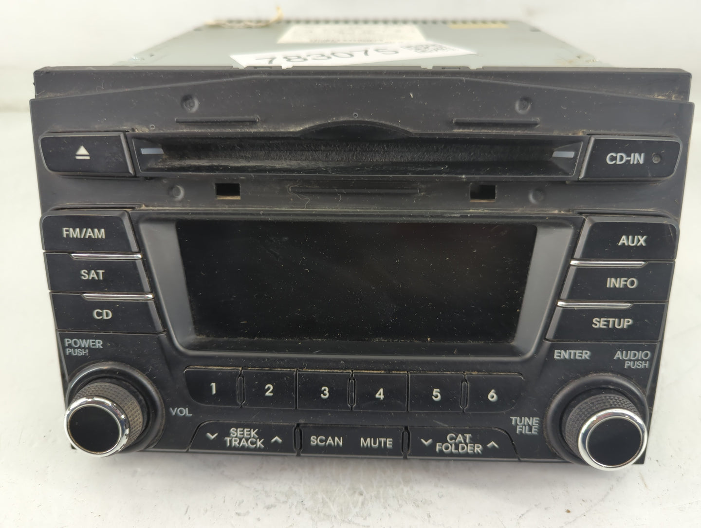 2011-2013 Kia Optima Radio AM FM Cd Player Receiver Replacement P/N:96170-2T751CA Fits Fits 2011 2012 2013 OEM Used Auto Par